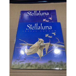 Lot of 2 Stellaluna by Janell Cannon Kids Books Stellaluna the Bat FF